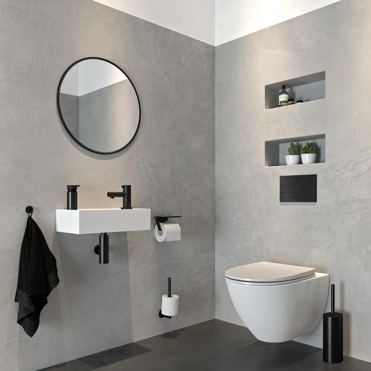 Tiger Noon Reserverolhouder - Zwart 7 Tiger Noon Reserverolhouder - Zwart - Afbeelding 5