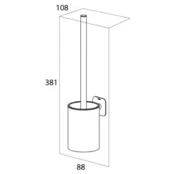 Tiger Colar - Toiletborstel Met Houder - RVS Geborsteld 20 Tiger Colar - Toiletborstel Met Houder - RVS Geborsteld -Badkamerproducten Winkel 1200x1200 878