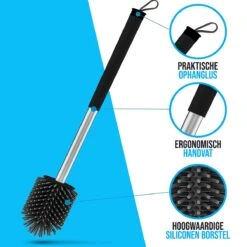 Strex Toiletborstel Siliconen Met Houder Zwart - Sneldrogend, Hygiënisch & Antibacteriële Werking - WC Borstel - Toilet Borstel Houder 13 Strex Toiletborstel Siliconen Met Houder Zwart - Sneldrogend, Hygiënisch & Antibacteriële Werking - WC Borstel - Toilet Borstel Houder -Badkamerproducten Winkel 1200x1200 913