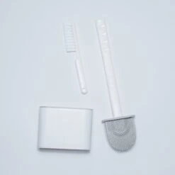 Lopoleis WC Borstel – Toiletborstel – Gesloten Bodem – WC Borstel Met Randreiniger – Siliconen – Grijs – WC Borstel Met Houder – Vrijstaand – Hangend – WC Borstel En Houder -Badkamerproducten Winkel 1200x1200 924