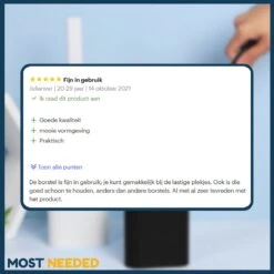 Merkloos Most Needed WC Borstel Met Houder - Siliconen Borstel - Duurzaam - Vrijstaand Of Hangend - Zwart -Badkamerproducten Winkel 1200x1200 954