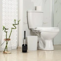 WITTS WC Borstel Met Houder - Staand Of Hangend – Mat Zwart - Incl. Absorberende Pad -Badkamerproducten Winkel 1200x1200 967