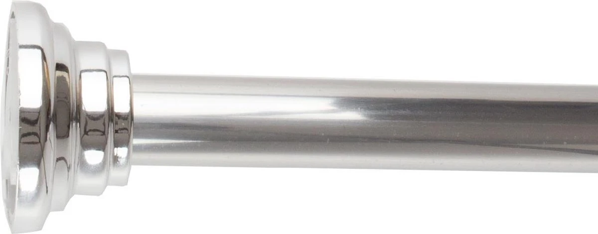 Saninorm Douchegordijnstang - 90x90 Cm - Aluminium 5 Saninorm Douchegordijnstang - 90x90 Cm - Aluminium - Afbeelding 3