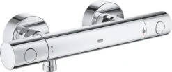 GROHE Grohtherm 800 Cosmopolitan Thermostatische Douchekraan - Met Koppelingen - Chroom - 34765000 -Badkamerproducten Winkel 1200x503