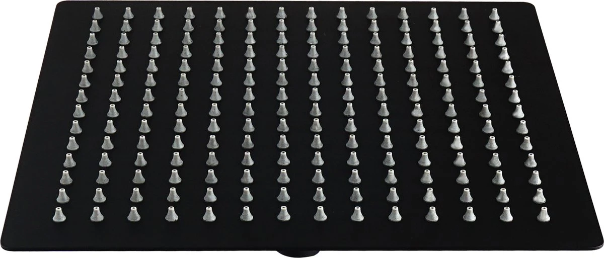 4bathroomz® Zwarte Regendouche Met Thermostaatkraan - 30 Cm Vierkant 10 4bathroomz® Zwarte Regendouche Met Thermostaatkraan - 30 Cm Vierkant - Afbeelding 8