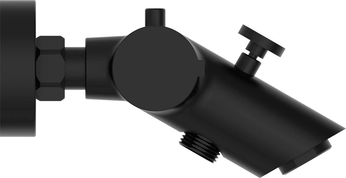 SCHÜTTE London Thermostatische Badkraan - Hartafstand 150 Mm - Zwart Mat 4 SCHÜTTE London Thermostatische Badkraan - Hartafstand 150 Mm - Zwart Mat - Afbeelding 2