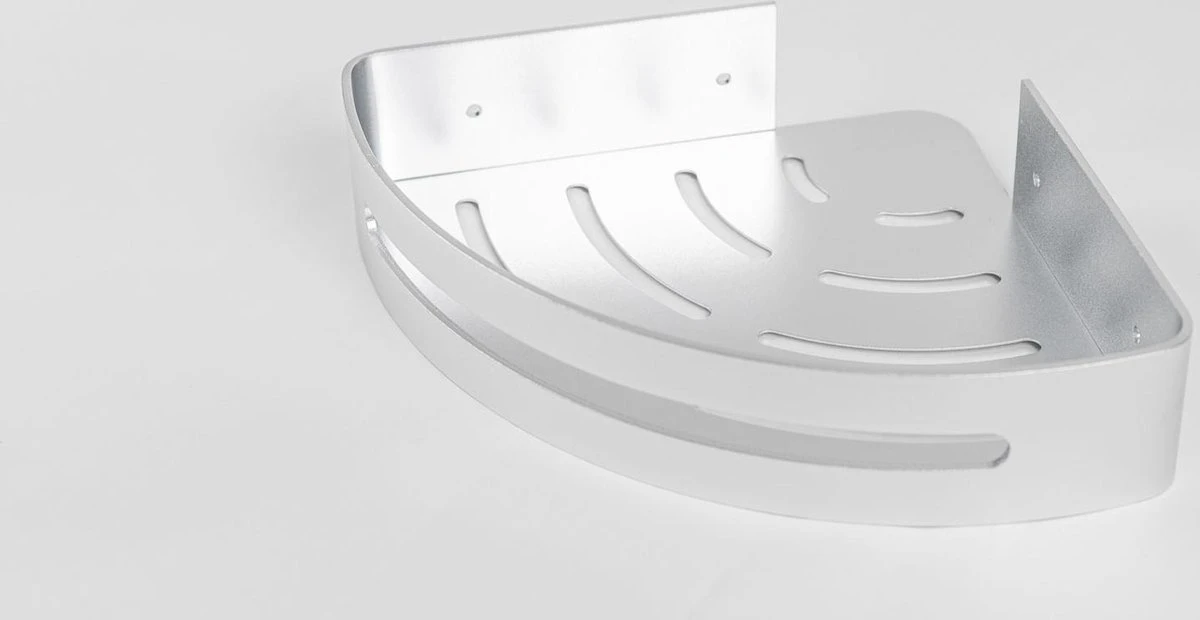 Sens Design Doucherekjes Set Van 3 - Doucherek Zonder Boren - Zilver 10 Sens Design Doucherekjes Set Van 3 - Doucherek Zonder Boren - Zilver - Afbeelding 8