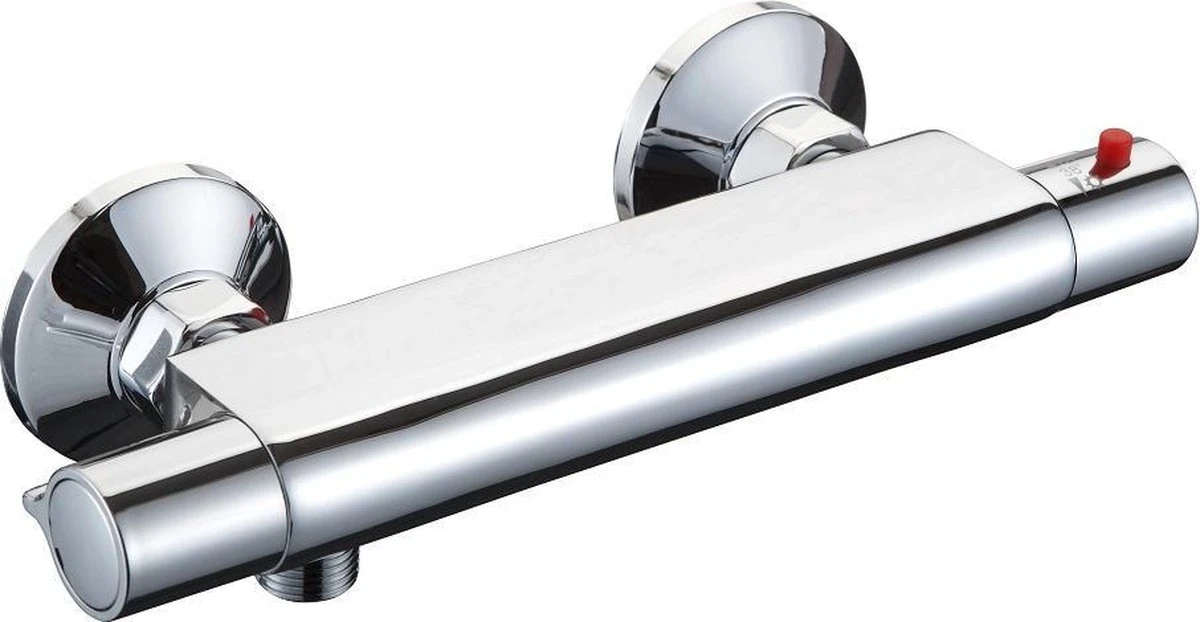 SCHÜTTE Vico Thermostatische Douchekraan - Chroom - 150 Mm Hartafstand 3 SCHÜTTE Vico Thermostatische Douchekraan - Chroom - 150 Mm Hartafstand