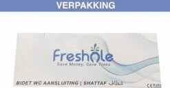 Bidet Handdouche Toilet Sproeier Shattaf Sprayer WC Papier Besparend - Enkel Spray Koud Water - Badkamer Accessoires - Freshole® -Badkamerproducten Winkel 1200x622 4