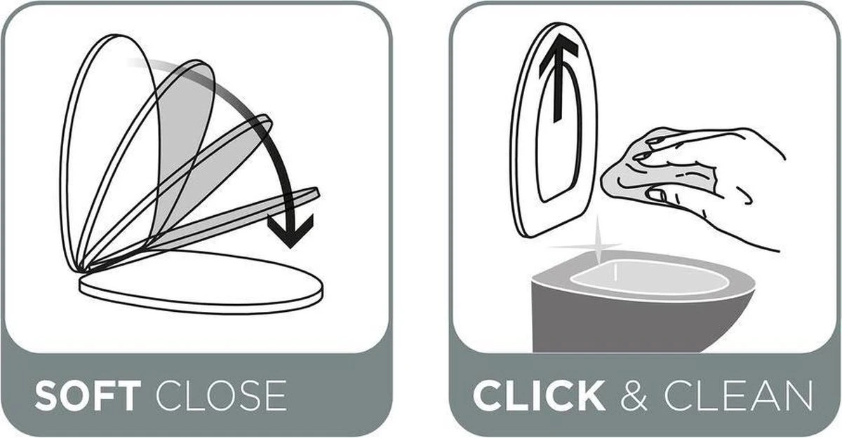 Tiger Pasadena Toiletbril - WC Bril - Thermoplast - Wit 8 Tiger Pasadena Toiletbril - WC Bril - Thermoplast - Wit - Afbeelding 6