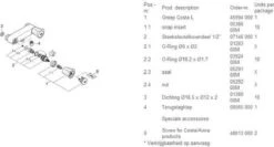 GROHE Costa L Douchekraan - Mengkraan - 12 Cm Hartafstand -Badkamerproducten Winkel 1200x646 1