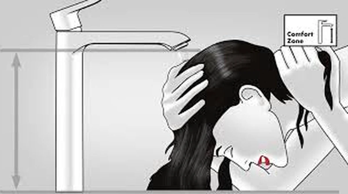 Hansgrohe Vernis Blend Wastafelmengkraan 1 - Hendel Chroom 4 Hansgrohe Vernis Blend Wastafelmengkraan 1 - Hendel Chroom - Afbeelding 2