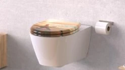 SCHÜTTE WC-Bril 82373 SEA STAR - Duroplast - Soft Close - Afklikbaar - RVS-Scharnieren - Decor - 3-zijdige Print -Badkamerproducten Winkel 1200x675 50