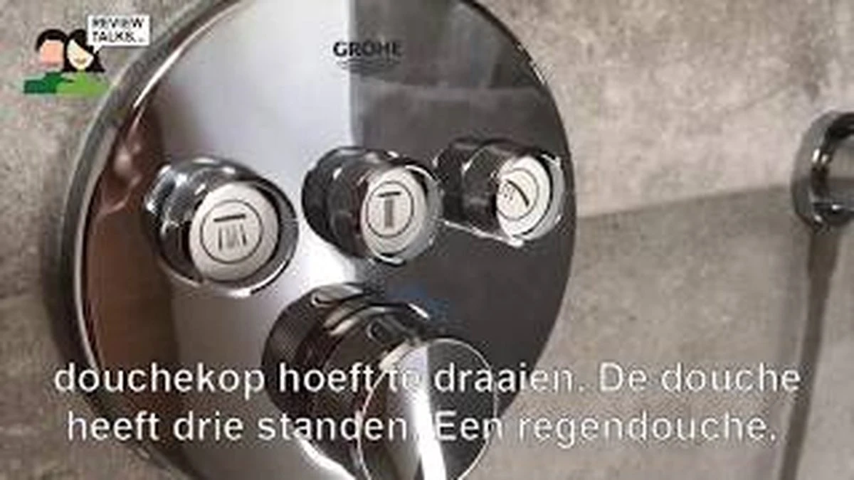 GROHE Grohtherm SmartControl Regendouche - Inbouw - ø 31 Cm - Rond -Chroom 14 GROHE Grohtherm SmartControl Regendouche - Inbouw - ø 31 Cm - Rond -Chroom - Afbeelding 12