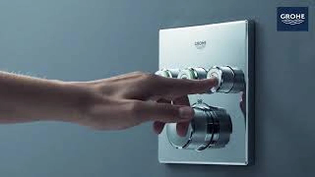 GROHE Grohtherm SmartControl Regendouche - Inbouw - ø 31 Cm - Rond -Chroom 16 GROHE Grohtherm SmartControl Regendouche - Inbouw - ø 31 Cm - Rond -Chroom - Afbeelding 14