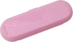 Elektrische Tandenborstel Opbergdoos Universeel - Reis Etui - Bescherm Koker - Roze - 1 Stuks -Badkamerproducten Winkel 1200x683