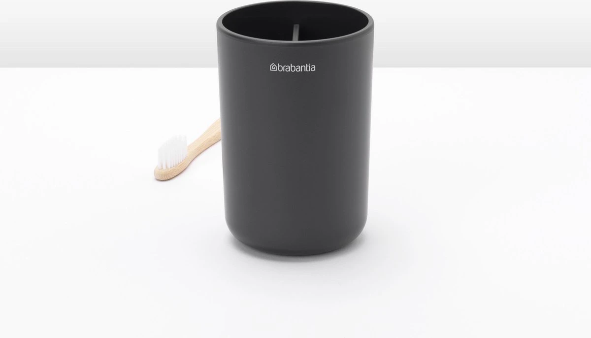Brabantia ReNew Tandenborstelhouder - Met Inzet - Dark Grey 12 Brabantia ReNew Tandenborstelhouder - Met Inzet - Dark Grey - Afbeelding 10