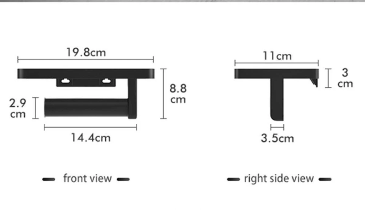 Framehack Toiletrolhouder Met Plankje Zelfklevend Zonder Boren - WC Rolhouder - Toiletrolhouder Wit - Planchet Badkamer Wit - Opbergplankje 11 Framehack Toiletrolhouder Met Plankje Zelfklevend Zonder Boren - WC Rolhouder - Toiletrolhouder Wit - Planchet Badkamer Wit - Opbergplankje - Afbeelding 9