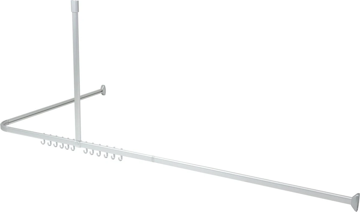 Sealskin Easy Roll 90x90x90 Cm - Aluminium - Mat Zilver 6 Sealskin Easy Roll 90x90x90 Cm - Aluminium - Mat Zilver - Afbeelding 4