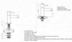 Aloni - KLEINE ! Koudwaterkraan 1/2 Mat Zwart -Badkamerproducten Winkel 1200x708 1