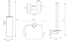 Toiletaccessoireset Gun Metal 4-delig - Luxe Toilet Set - Toiletborstel Met Houder - Toiletrolhouder Met Klep - Reserverolhouder - Handdoekhaak - Gunmetal Badkamer Accessoires 13 Toiletaccessoireset Gun Metal 4-delig - Luxe Toilet Set - Toiletborstel Met Houder - Toiletrolhouder Met Klep - Reserverolhouder - Handdoekhaak - Gunmetal Badkamer Accessoires -Badkamerproducten Winkel 1200x708