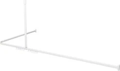 Sealskin - Easy Roll Douchegordijnstangset - 90x90x90 Cm - Wit -Badkamerproducten Winkel 1200x715