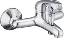 SCHÜTTE Athos Plus Badkraan - Mengkraan - 150 Mm Hartafstand - Chroom -Badkamerproducten Winkel 1200x719 1