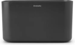 Brabantia ReNew Tandenborstelhouder - 11 X 19,6 X 9,9 Cm - Dark Grey -Badkamerproducten Winkel 1200x723