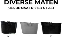 LIFEBATH - Zitbad Mira - Bath Bucket XL - Inclusief Hoofdkussen - 400L - Ligbad 122 Cm - Zwart -Badkamerproducten Winkel 1200x730 5