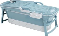 Foresta Opvouwbaar Bad Voor Volwassenen - 150cm - Bath Bucket - Blauw 21 Foresta Opvouwbaar Bad Voor Volwassenen - 150cm - Bath Bucket - Blauw -Badkamerproducten Winkel 1200x738 1