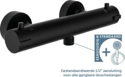 SCHÜTTE London Thermostatische Douchekraan - Hartafstand 120 Mm - Zwart Mat 15 SCHÜTTE London Thermostatische Douchekraan - Hartafstand 120 Mm - Zwart Mat -Badkamerproducten Winkel 1200x740 3