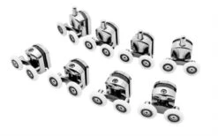 T.R. Goods - Douchedeur Wielen Set Van 8 Stuks Verchroomd - Roestvrij Verchroomd - Reserve Douche Deur Rollers Geleiders Rolletjes - Schuifdeur Katrollen Douchecabine Wieltjes - Set Van 8 Stuks -Badkamerproducten Winkel 1200x750 1