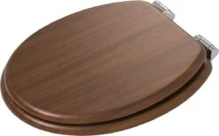 Tiger Douglas - Toiletbril - MDF - Walnoot 21 Tiger Douglas - Toiletbril - MDF - Walnoot -Badkamerproducten Winkel 1200x750 3