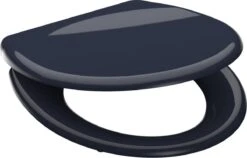 SCHÜTTE WC-Bril 82304 ANTHRAZIT - Duroplast - Soft Close - Afklikbaar - RVS-Scharnieren - Gelakt - Antraciet -Badkamerproducten Winkel 1200x768 8