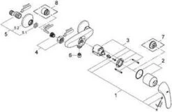 GROHE Euroeco Douchekraan - 15 Cm - Chroom - 32740000 -Badkamerproducten Winkel 1200x783 3