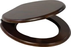 Plieger Classic Toiletbril – Wc Bril Massief Hout Noten – Wc Brillen Met Deksel – Met Bevestigingsset -Badkamerproducten Winkel 1200x791 3