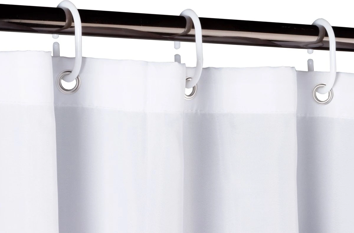 RX Goods Gekleurde Natuur Bloemen Douchegordijn - 180x180cm - Incl. 12 Ringen - Waterafstotend – Polyester 7 RX Goods Gekleurde Natuur Bloemen Douchegordijn - 180x180cm - Incl. 12 Ringen - Waterafstotend – Polyester - Afbeelding 5