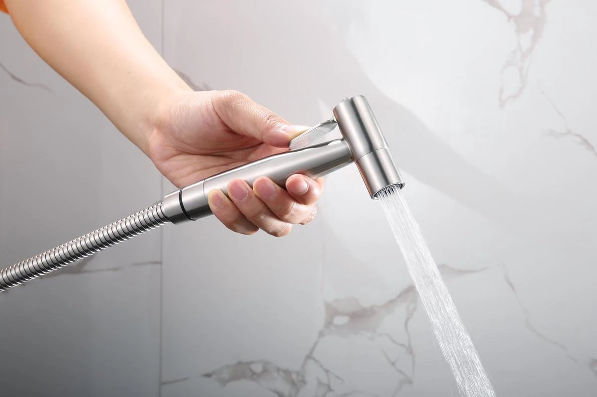 El Suvon® Bidet Handdouche - Shattaf - Bidet Sproeier - Bidetkraan 10 El Suvon® Bidet Handdouche - Shattaf - Bidet Sproeier - Bidetkraan - Afbeelding 8