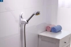 Zelfklevende Douchekophouder Met Zuignap - Universele Douchekop & Handdouche Houder - Verstelbaar - Handdouchehouder - Douche Kop Wandhouder - Zonder Boren & Schroeven -Badkamerproducten Winkel 1200x800 15