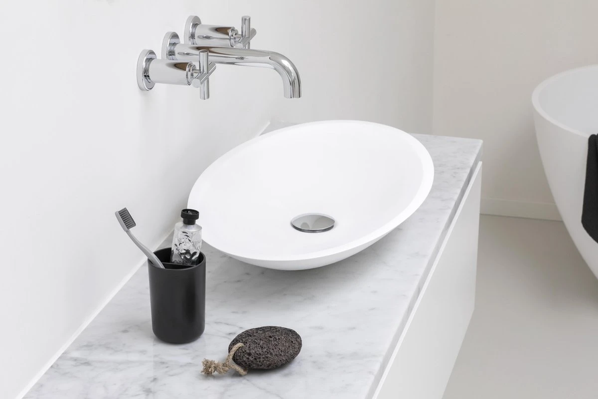 Brabantia ReNew Tandenborstelhouder - Met Inzet - Dark Grey 4 Brabantia ReNew Tandenborstelhouder - Met Inzet - Dark Grey - Afbeelding 2