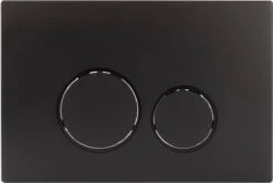 Bedieningsplaat StarBlueDisc Doppio 35 TBV Geberit UP100 UP320 UP300 UP700 UP720 Mat Zwart -Badkamerproducten Winkel 1200x808 4