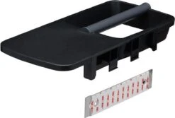 Tiger Tess - Toiletrolhouder Met Planchet - 32,1 Cm - Zwart / Antraciet -Badkamerproducten Winkel 1200x810