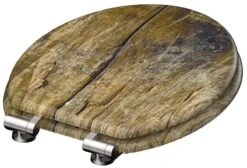 SCHÜTTE WC-Bril 80124 SOLID WOOD - MDF-Hout - Soft Close - Verchroomde Scharnieren - Decor - 3-zijdige Print -Badkamerproducten Winkel 1200x815 1