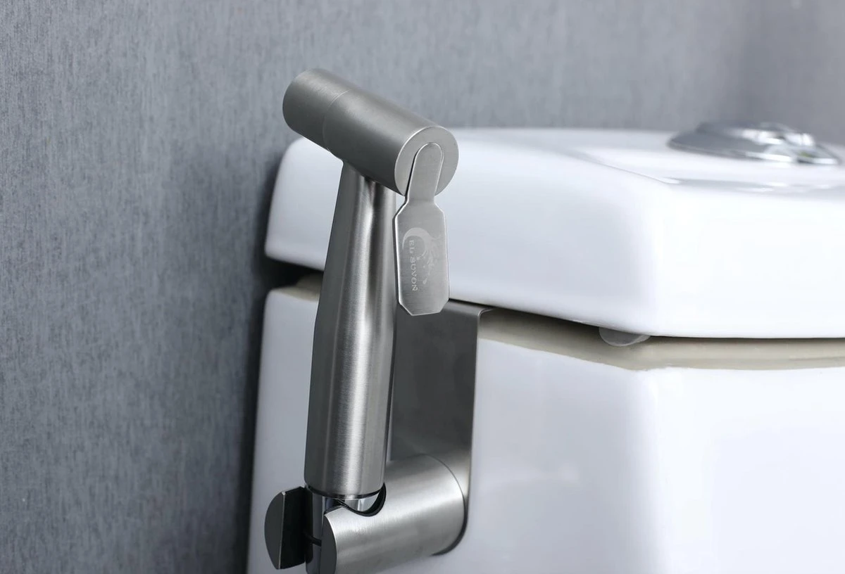 El Suvon® Bidet Handdouche - Shattaf - Bidet Sproeier - Bidetkraan 5 El Suvon® Bidet Handdouche - Shattaf - Bidet Sproeier - Bidetkraan - Afbeelding 3