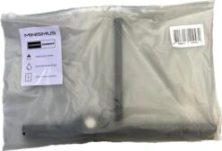 Minismus Extra Brede Douchewisser Met Ophanghaak - Raamwisser - Silicone Douchetrekker Badkamer - 33 Cm Breed - Zwart -Badkamerproducten Winkel 1200x818 1