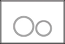 Bedieningsplaat StarBlueDisc Doppio 35 TBV Geberit UP100 UP320 UP300 UP700 UP720 Mat Zwart -Badkamerproducten Winkel 1200x825 3