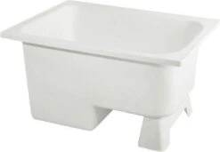 Zitbad Vrijstaand Marinella Rechthoek 65x105x52cm Polypropyleen Mat Wit -Badkamerproducten Winkel 1200x830 1