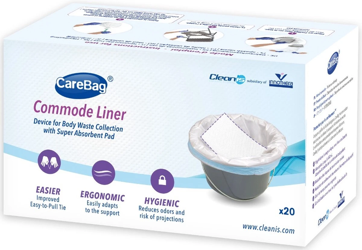 Huikeshoven Care Bag Classic Small Rol - 20 Stuks - Incontinentie 3 Huikeshoven Care Bag Classic Small Rol - 20 Stuks - Incontinentie