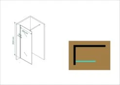Wiesbaden Eco Inloopdouche + Muurprofiel - 8 Mm Nano - 100 X 200 Cm 18 Wiesbaden Eco Inloopdouche + Muurprofiel - 8 Mm Nano - 100 X 200 Cm -Badkamerproducten Winkel 1200x849 1