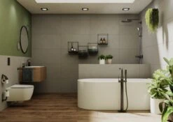 GROHE Essence New Wastafelkraan – Medium - Met Trekwaste - Hard Graphite Geborsteld (mat Antraciet) - 23462AL1 -Badkamerproducten Winkel 1200x850 2